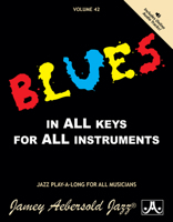 Vol. 42, Blues In All Keys (Book & CD Set) (Jazz Play-A-Long for All Musicians) 1562242008 Book Cover