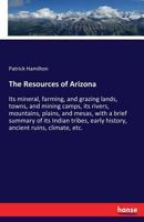 The Resources of Arizona 1016790600 Book Cover
