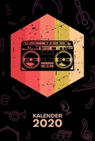 Kalender 2020: A5 Party Terminplaner f�r Hip Hopper mit DATUM - 52 Kalenderwochen f�r Termine & To-Do Listen - Oldschool Hiphop Terminkalender Old School Musik Jahreskalender 90s Party 1678666386 Book Cover