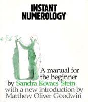 Instant Numerology 0878770895 Book Cover