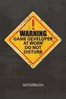 NOTIZBUCH A5 Dotted: Spiele Entwickler Notizheft GEPUNKTET 120 Seiten - Indie Game Dev Notizblock Game Dev bei der Arbeit Skizzenbuch - Game Design Geschenk f�r Game Designer Entwickler Programmierer 1710353503 Book Cover