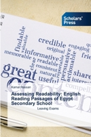 Assessing Readability: English Reading Passages of Egypt Secondary School 6209875726 Book Cover