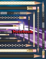 Notebook: Pencils Kingdom 14 Notebook; Lined Notebook Journal, Ruled notebook college - 120 Pages - Large (8.5 x 11 inches) 1656299542 Book Cover