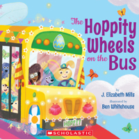 The Hoppity Wheels on the Bus (A Holiday Wheels on the Bus Book) 1546180486 Book Cover