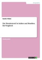 Die Elendsviertel in Indien und Brasilien. Ein Vergleich 3656909652 Book Cover