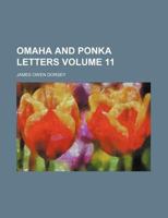 Omaha and Ponka letters Volume 11 1231503351 Book Cover