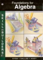 Foundations For Algebra: Skillbuilders Years 1 And 2 1931287341 Book Cover
