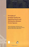 Principle of European Family Law Regarding Divorce and Maintenance Between Former Spouses 905095426X Book Cover