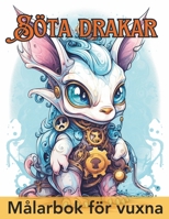 Söta drakar Målarbok för vuxna: 50 förtrollande världar av våra söta Baby Dragons målarbok (Swedish Edition) B0CPT21ZC9 Book Cover