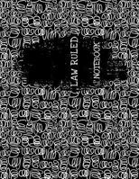 Law Ruled Notebook: Large College Ruled Composition Book with Wide Margin (3" from the left edge of the paper) Soft Cover 8.5" x 11" (21.59 x 27.94 cm) 50 Sheets/100 Pages for Notes - Letter Size 1726470261 Book Cover