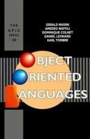 Object Oriented Languages 0124773907 Book Cover