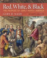 Red, White, and Black: The Peoples of Early North America 0139567569 Book Cover