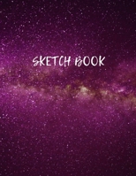 Sketch Book: Space Activity Sketch Book For Children Notebook For Drawing, Sketching, Painting, Doodling, Writing Sketchbook For Kids, Boys, Girls, Teens 8.5 x 11 (Sketch Pad) 1674248326 Book Cover