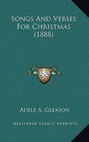 Songs and Verses for Christmas 101827202X Book Cover