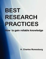 Best Research Practices 0557017831 Book Cover