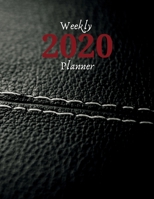 Weekly 2020 Planner: Professional Simple Journal 52 Weekly and Monthly: Life Organizer Track Yours Days 2020 Calendar Year Day Planner (January 2020 - December 2020) 1655581066 Book Cover