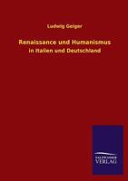 Renaissance Und Humanismus in Italien Und Deutschland 1275992633 Book Cover