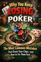 Why You Keep Losing at Poker: The Most Common Mistakes That Drain Your Chips—and How to Fix Them Fast B0GMXDFWXM Book Cover