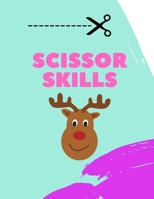 Scissor Skills: Cut and Glue Activity Book for Kids B091JH14PH Book Cover