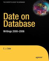 Date on Database: Writings 2000-2006 159059746X Book Cover