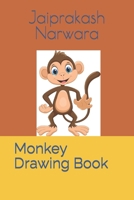 Monkey Drawing Book B09TF6N3MX Book Cover