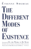 The Different Modes of Existence 193756150X Book Cover