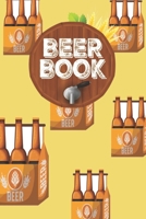 Beer Book: Unique Gifts Women Men Ipa Adult Boyfriend Grownups Hand Crafted Brewing Rating Review B084DH694Z Book Cover