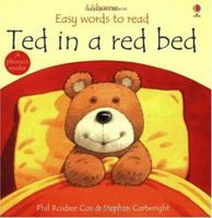 Ted in a Red Bed: Phonics Flap Book (Usborne Phonics Books) 0746030231 Book Cover