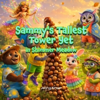Sammy's Tallest Tower Yet in Shimmer Meadow: A Heartwarming Story About Perseverance, Grit, and Never Giving Up (Social Emotional Learning with Shimmer Meadow Friends) B0H7BL5144 Book Cover