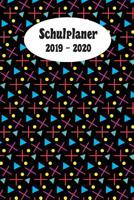 Schulplaner 2019 - 2020: X Dreieck Punkt Kreuz schwarz das hausaufgabenheft 2019 - 2020 f�r das neue schuljahr; mit kalender, stundenplan f�r jedes semester, wochenplaner, kontaktliste und geburtstags 1078216711 Book Cover