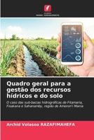 Quadro geral para a gestão dos recursos hídricos e do solo (Portuguese Edition) 6208922437 Book Cover