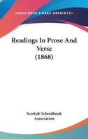 Readings In Prose And Verse 1437055087 Book Cover