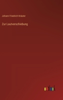 Zur Lautverschiebung (German Edition) 3368528807 Book Cover