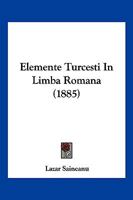 Elemente Turcesti In Limba Romana 1161156348 Book Cover
