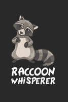 Waschbär Notizbuch: Waschbär  Notizbuch für Liebhaber / Notizheft / Notizblock A5 (6x9in) Dotted Notebook / Punkteraster / 120 gepunktete Seiten (German Edition) 1671505913 Book Cover