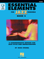 Essential Elements for Jazz Ensemble Book 2 - Piano 1495079104 Book Cover