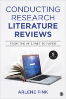 Conducting Research Literature Reviews: From the Internet to Paper 0761909052 Book Cover