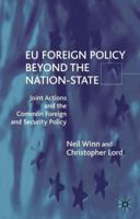 Eu Foreign Policy Beyond the Nation State 0333699807 Book Cover