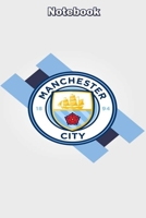 Manchester City Design 8 Notebook For Man City Fans and Lovers: Lined Notebook / Journal Gift, 120 Pages, 6x9, Soft Cover, Matte Finish 1676855734 Book Cover