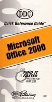 Office 2000 Quick Reference Guide (Quick Reference Guides) 1562436333 Book Cover