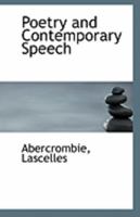 Poetry and Contemporary Speech 1113136839 Book Cover