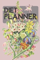 Diet Planner: Food Journal and Activity Tracker, Weight Loss Diet, Three Months Diet Journal (111 Pages, 6 x 9 inches) 1679171968 Book Cover