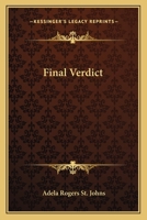 Final Verdict B00B0JZR62 Book Cover