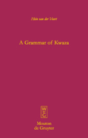 A Grammar of Kwaza [With CD (Audio)] 3110178699 Book Cover