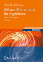 Hohere Mathematik Fur Ingenieure Band II: Lineare Algebra 3834818534 Book Cover