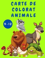Carte de colorat pentru copii 9-12 cu Animale: Carte de activități pentru copii - Cărți de colorat cu animale - Pagini de colorat drăguțe și amuzante pentru copii - Cărți de colorat - Cărți pentru cop 7274737244 Book Cover