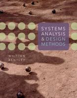 Systems Analysis and Design Methods 0072315393 Book Cover