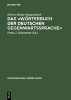Das Worterbuch Der Deutschen Gegenwartssprache 3484309121 Book Cover
