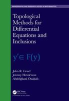 Topological Methods for Differential Equations and Inclusions 1138332291 Book Cover