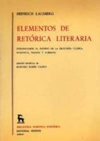 Elementos De Retorica Literaria (Brh. Manuales) (Spanish Edition) 8424912152 Book Cover